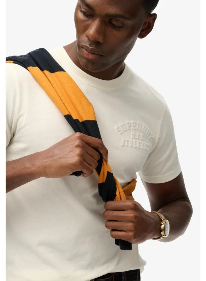 سوبر دراي تيشيرت مريح بنقش رياضي